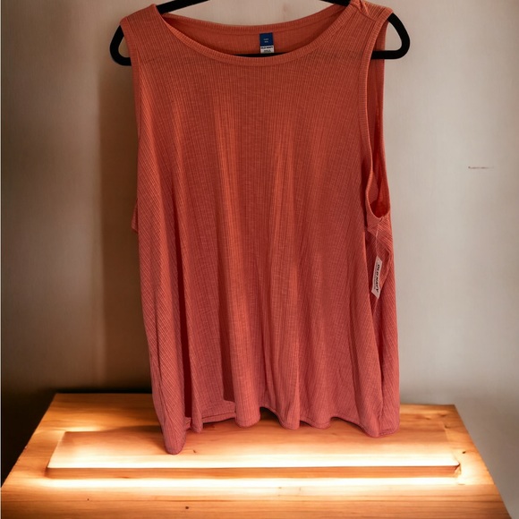 Old Navy Luxe Tank Top 2XL Sugar Poppy NWT - Picture 8 of 8